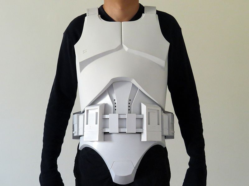 homemade clone trooper costume